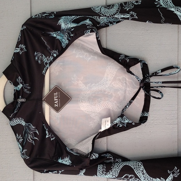 Zaful Swim Top NWT - Picture 4 of 5